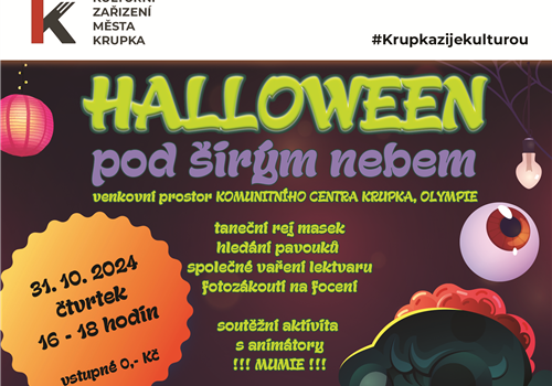 HALLOWEEN pod širým nebem